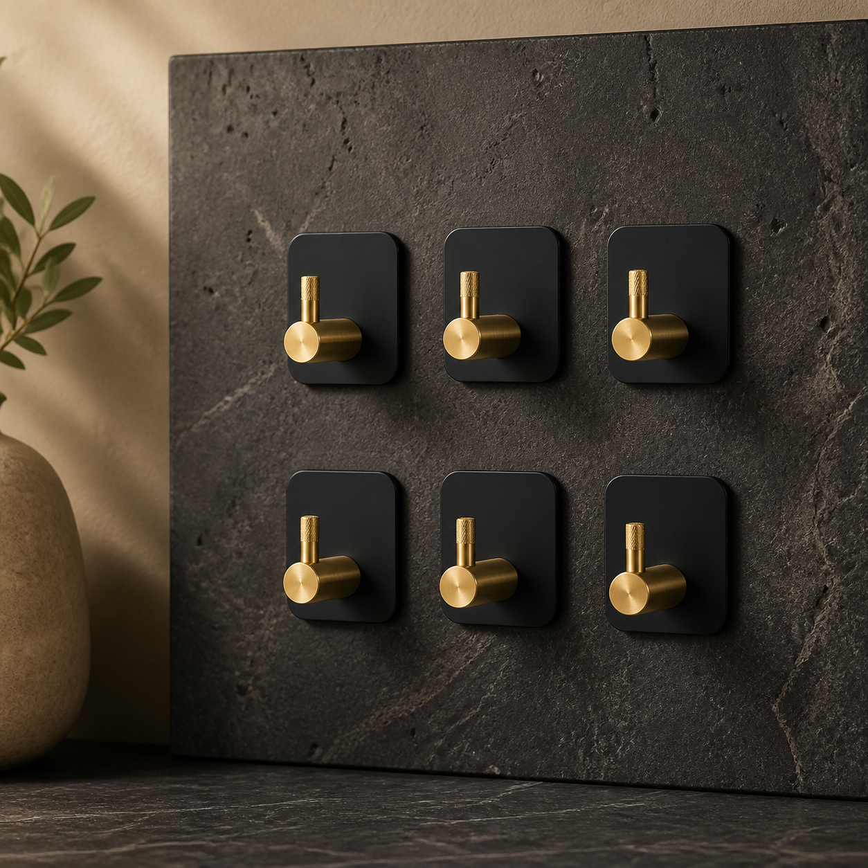 Noir Adhesive Hooks